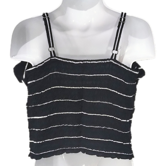 Abercrombie Kids Ruffle Detail Smocked Tank Top - 7/8 - Picture 2 of 3
